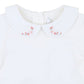 Gemma Emb. Collar Bodysuit - Cloud