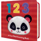 Chunky Fabric Face Board Book - 123