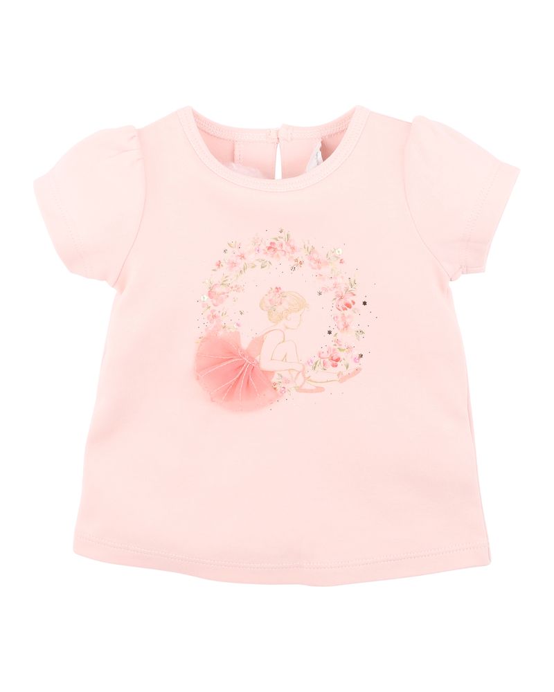 Chelsea Ballerina Tee - Pale Blossom