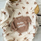 'Hello World' Chunky Knit Jumper - Teddy