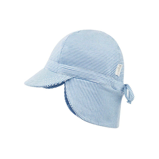 Flap Cap Baby - Sky
