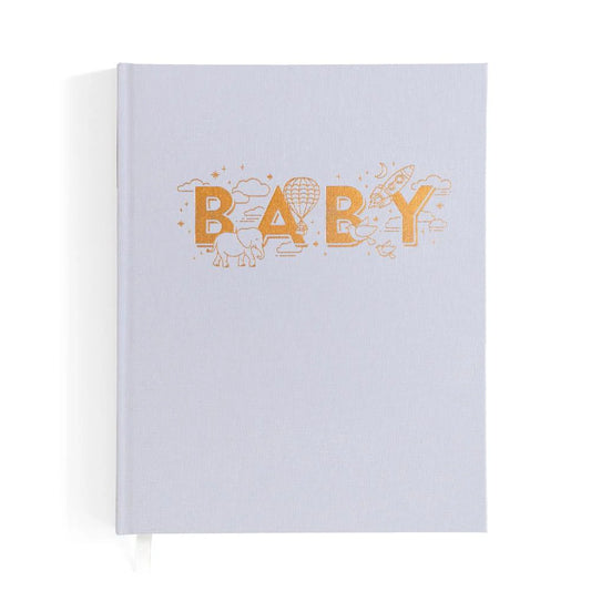 Baby Book Grey