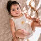 Scout Knitted Overalls - Cream