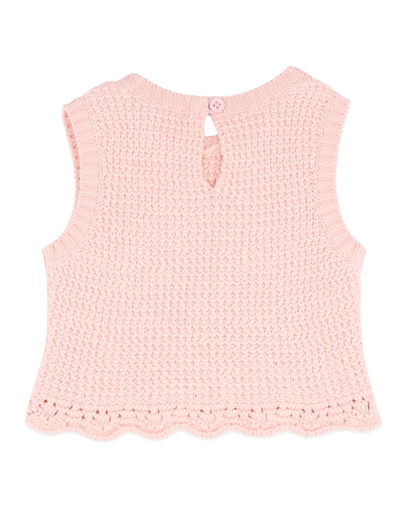 Poppy Knitted Top - Pink Icing