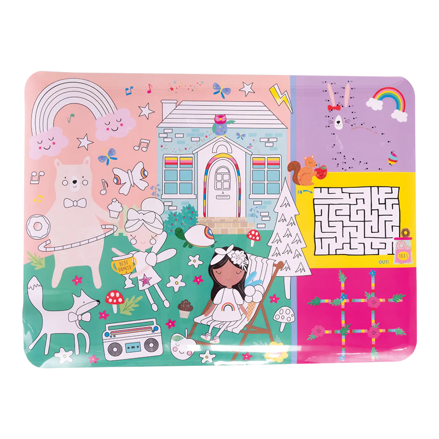Floss & Rock Activity Mat - Rainbow Fairy