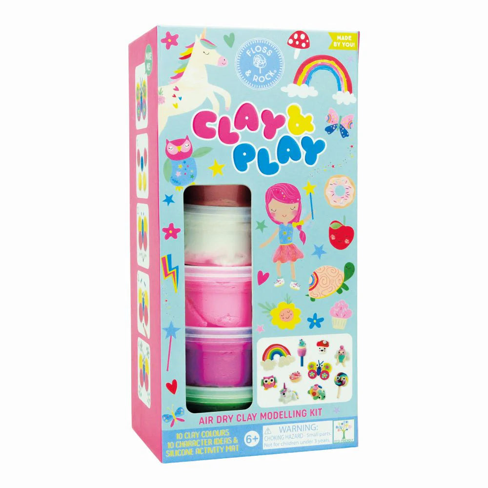 Floss & Rock Clay & Play - Rainbow Fairy