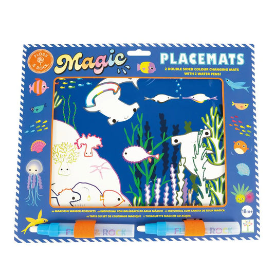 Floss & Rock Magic Water Mats - Ocean