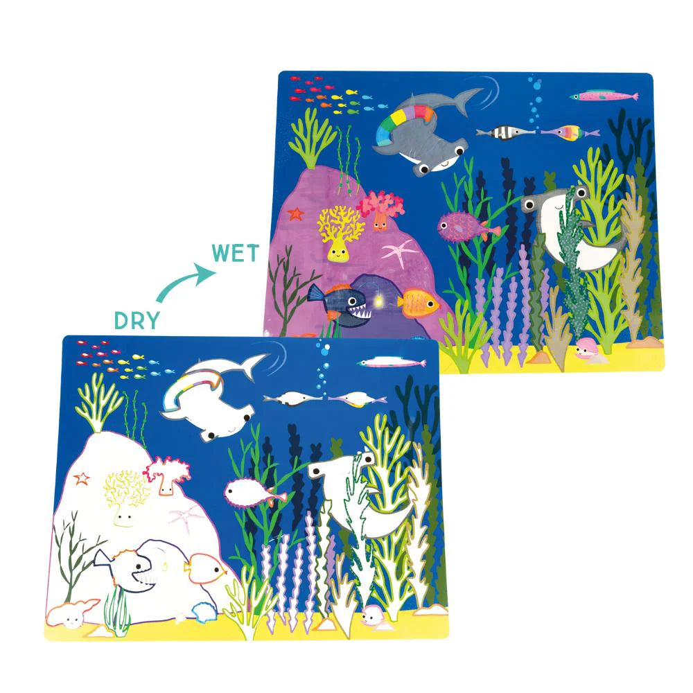 Floss & Rock Magic Water Mats - Ocean
