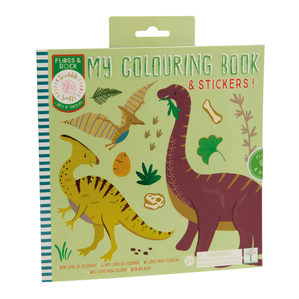 Floss & Rock My Colouring Book - Dinosaur
