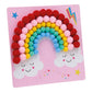Floss & Rock Pom Pom Art - Rainbow Fairy
