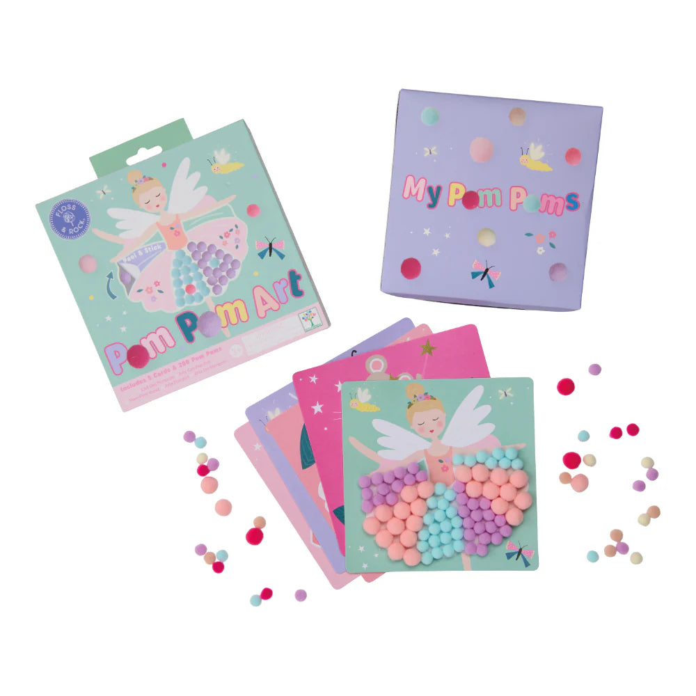 Floss & Rock Pom Pom Art - Enchanted