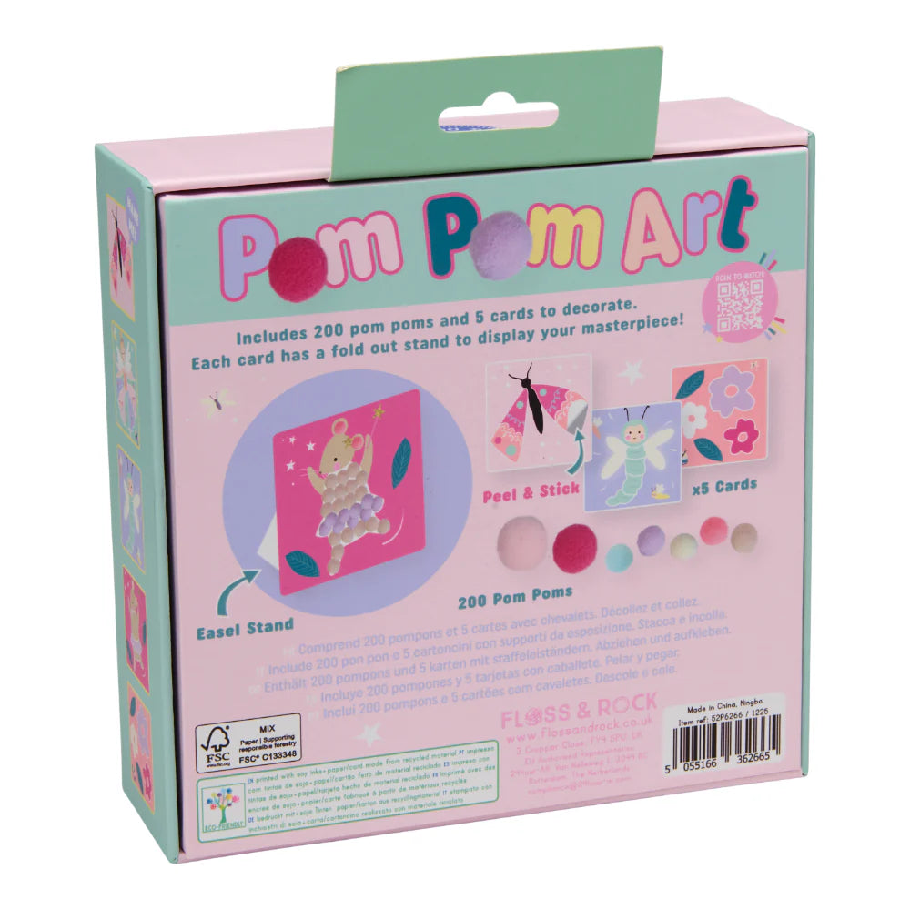 Floss & Rock Pom Pom Art - Enchanted