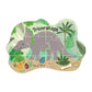 Floss & Rock 12pc Shaped Jigsaw Puzzle - Dinosaur