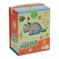 Floss & Rock 12pc Shaped Jigsaw Puzzle - Dinosaur