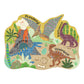 Floss & Rock 30 pc Shaped Jigsaw Puzzle - Dinosaur