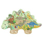 Floss & Rock 60 pc Shaped Jigsaw Puzzle - Dinosaur