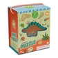 Floss & Rock 60 pc Shaped Jigsaw Puzzle - Dinosaur
