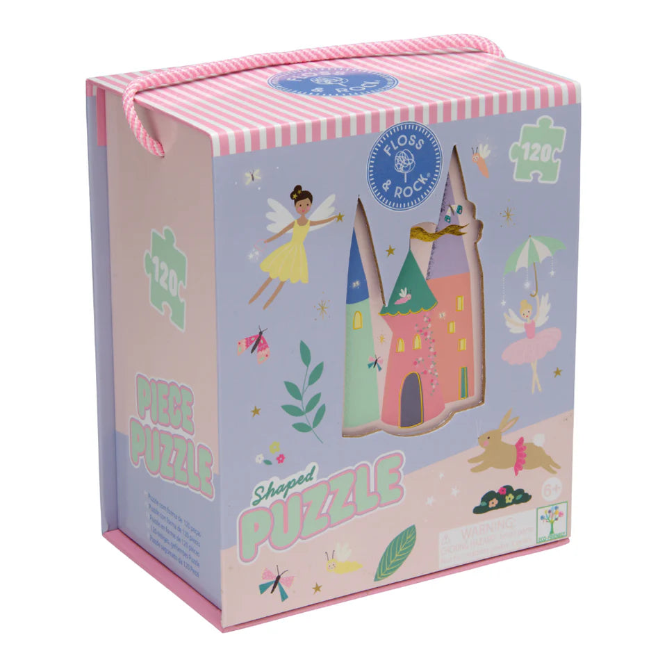 Floss & Rock 120 pc Shaped Jigsaw Puzzle - Enchanted