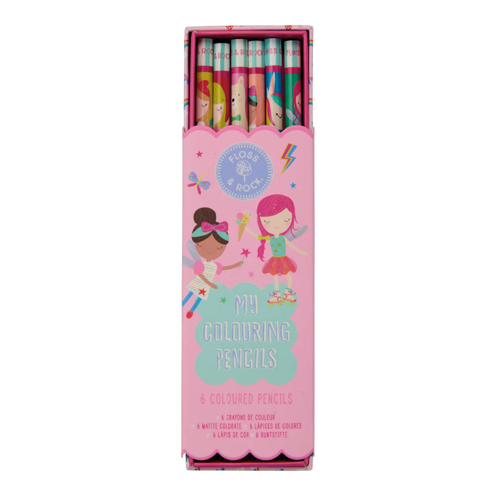 Floss & Rock My Colouring Pencils - Rainbow Fairy