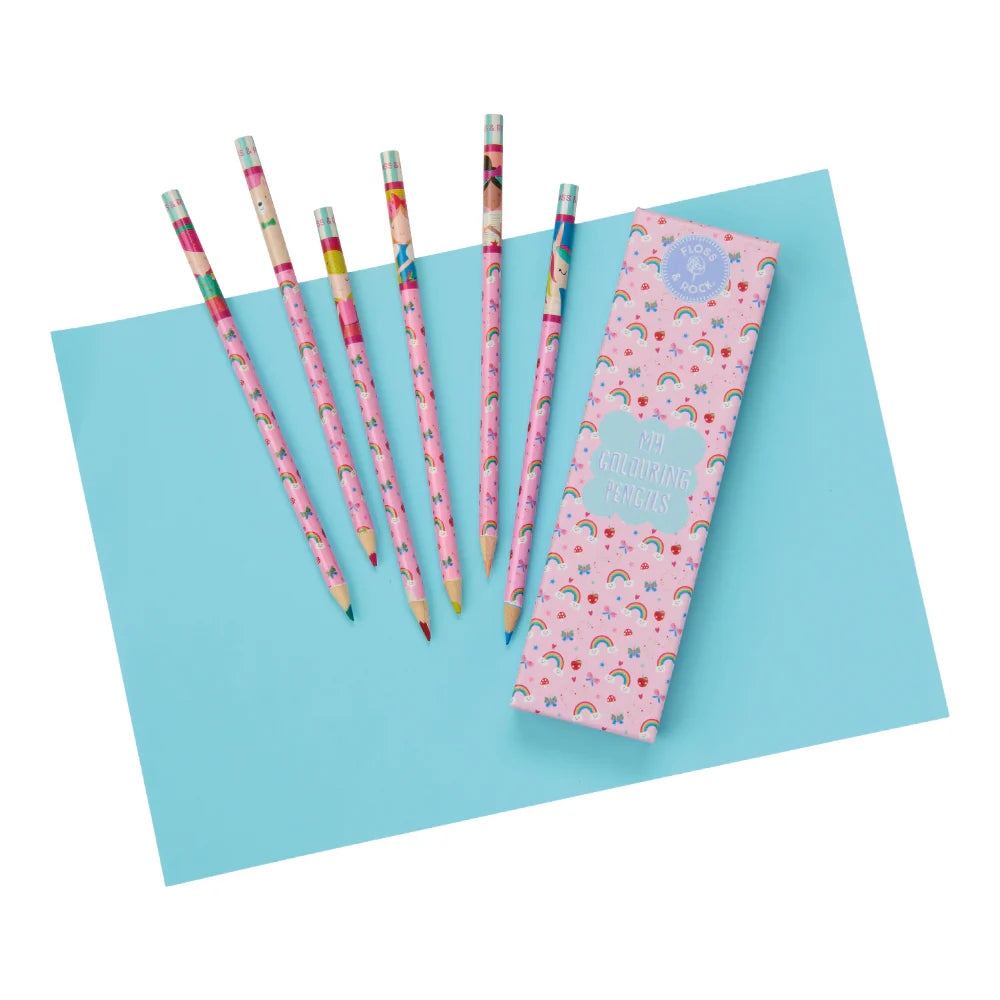 Floss & Rock My Colouring Pencils - Rainbow Fairy