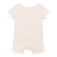 Billie Giraffe S/S Zipsuit - Billie Stripe