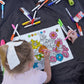 Flower Power Classic Colouring & Doodle Mat