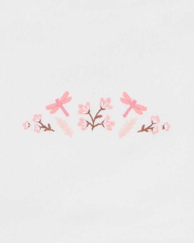 Dragonfly  L/S Tee - Cream