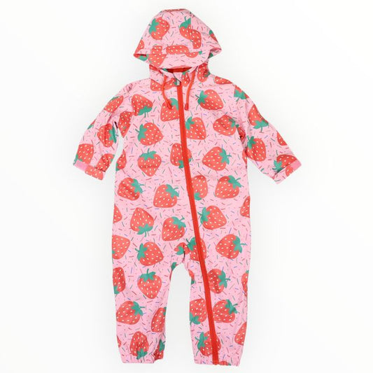 Rainsuit Strawberries & Sprinkles - Pink