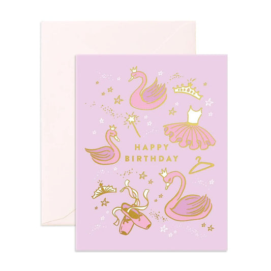 Card - Happy Birthday Ballet