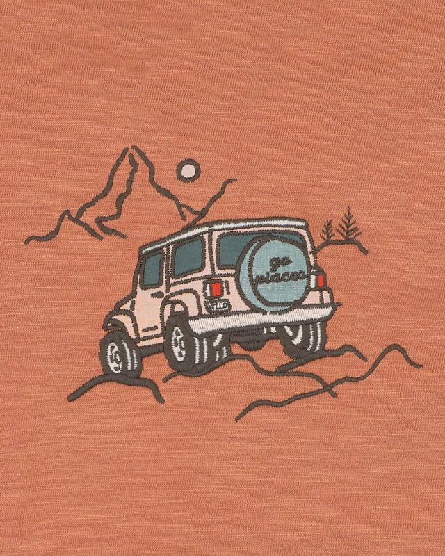 Wild Side 4WD L/S Tee - Clay