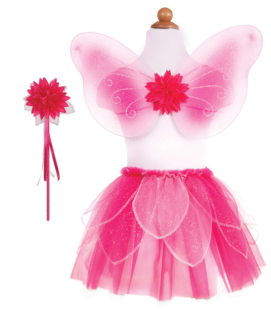 Pink Fancy Flutter Skirt & Wings