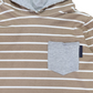 Hooded Tee - Chestnut