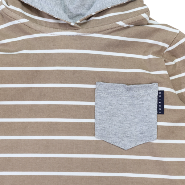 Hooded Tee - Chestnut