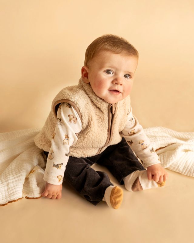 Sherpa Vest - Natural