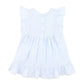 Poppy Emb Yoke Dress - Bluebell