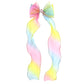 Rainbow Butterfly Bow Hair Clip