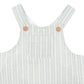 Evan Overalls - Green Stripe
