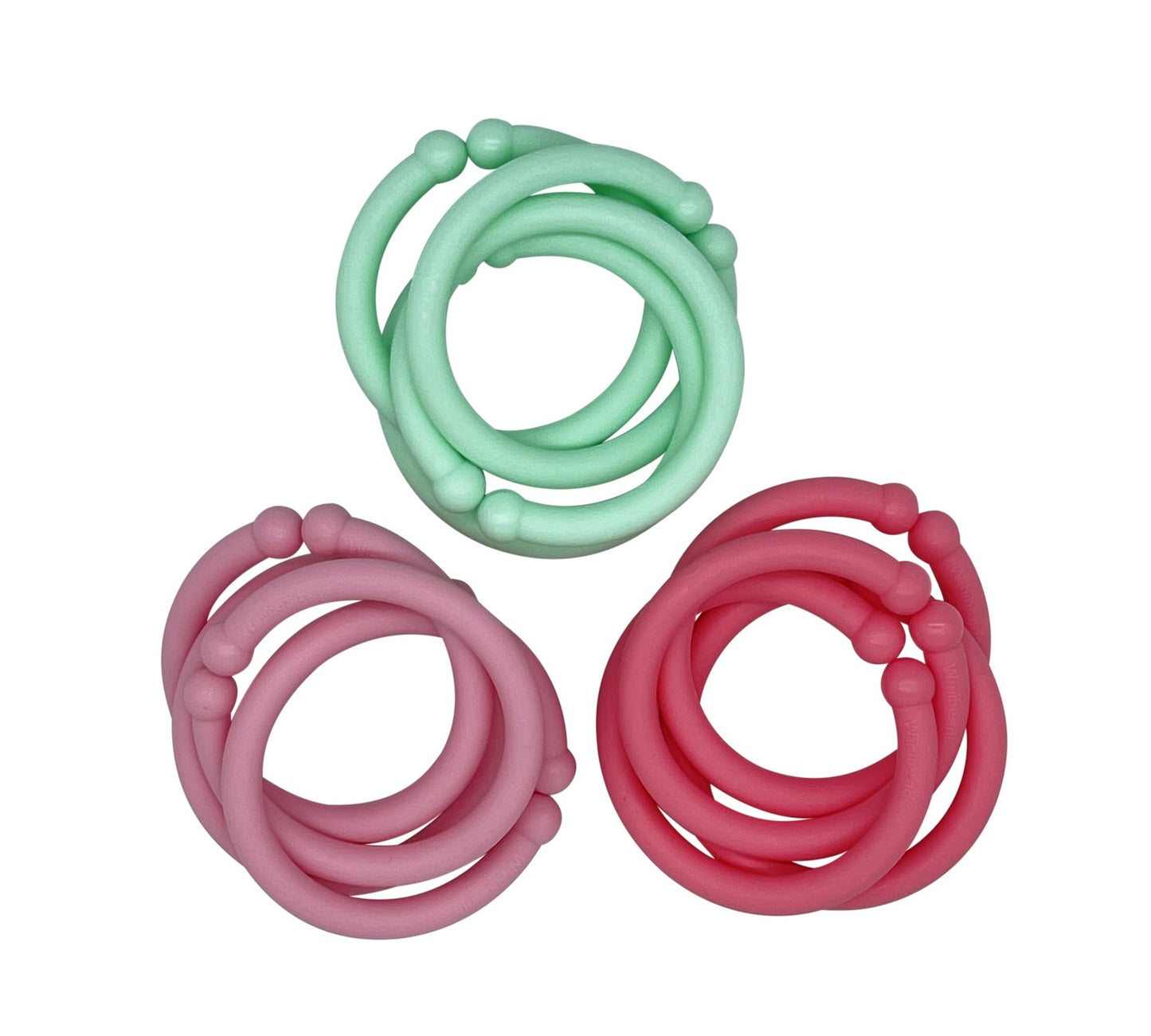 Happy Hoops - Mint and 2 Tone Pink