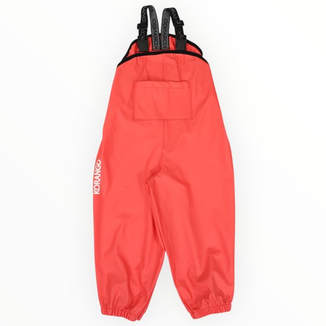 Rain Overalls - Red
