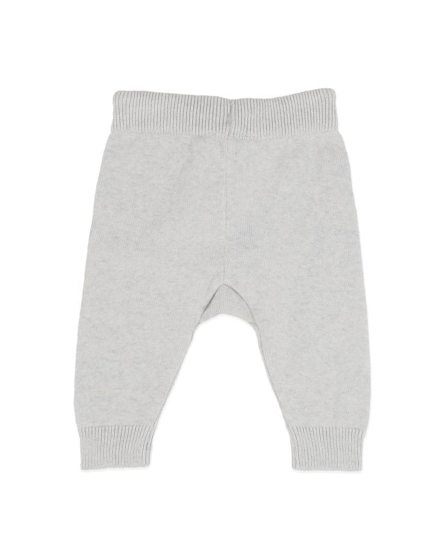 Knitted Pants - Grey Marl