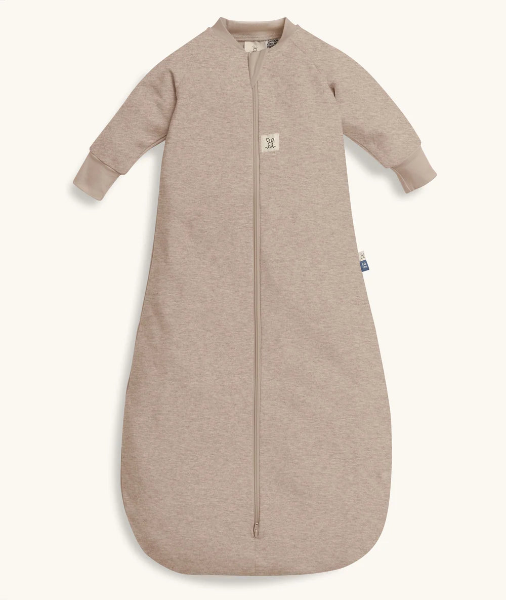 Jersey Sleeping Bag L/S 1.0 TOG - Taupe Marl