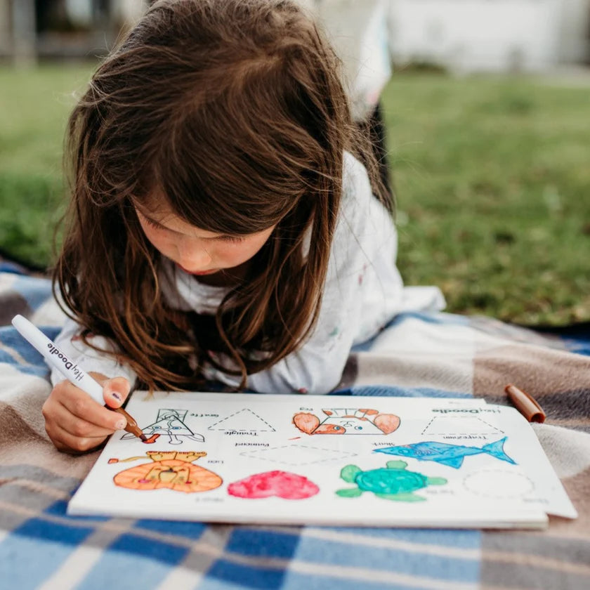 Shape Shifters Mini Colouring & Doodle Mat