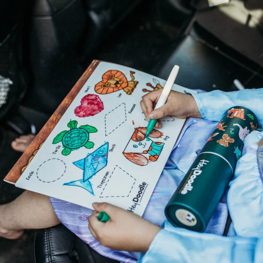 Shape Shifters Mini Colouring & Doodle Mat