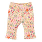 Orchard Bloom Print Flared Leggings