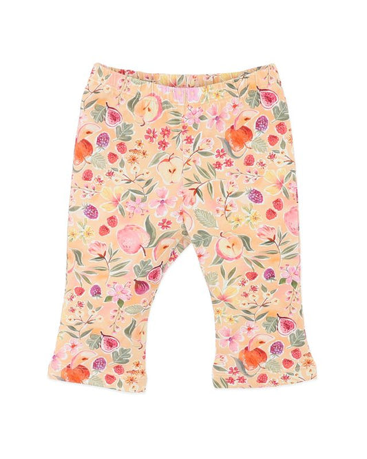Orchard Bloom Print Flared Leggings