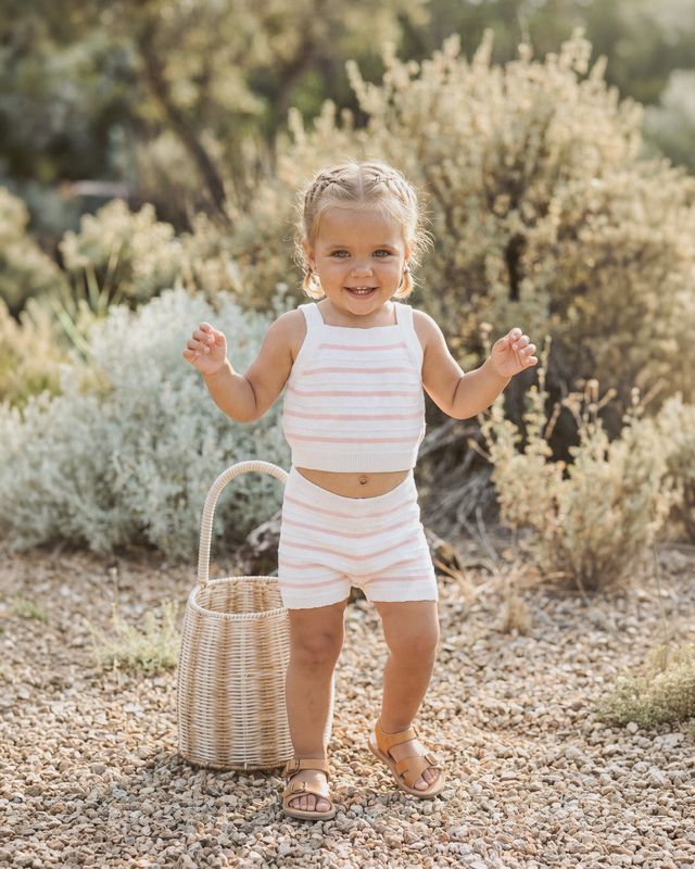 Knitted 2Pce Set - Taylor Stripe