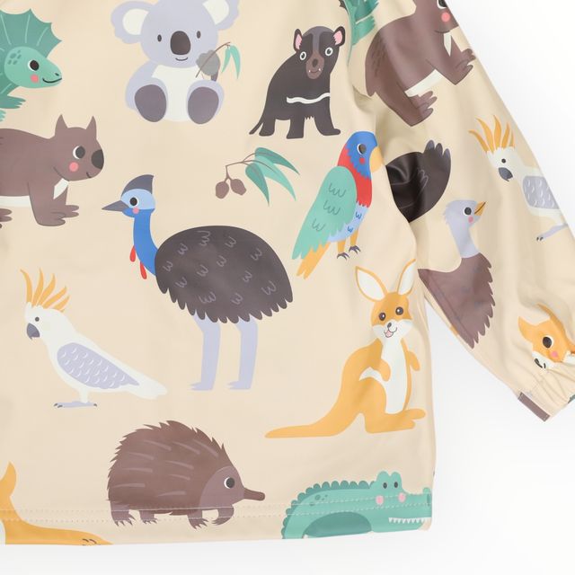 Raincoat Australian Animal - Beige