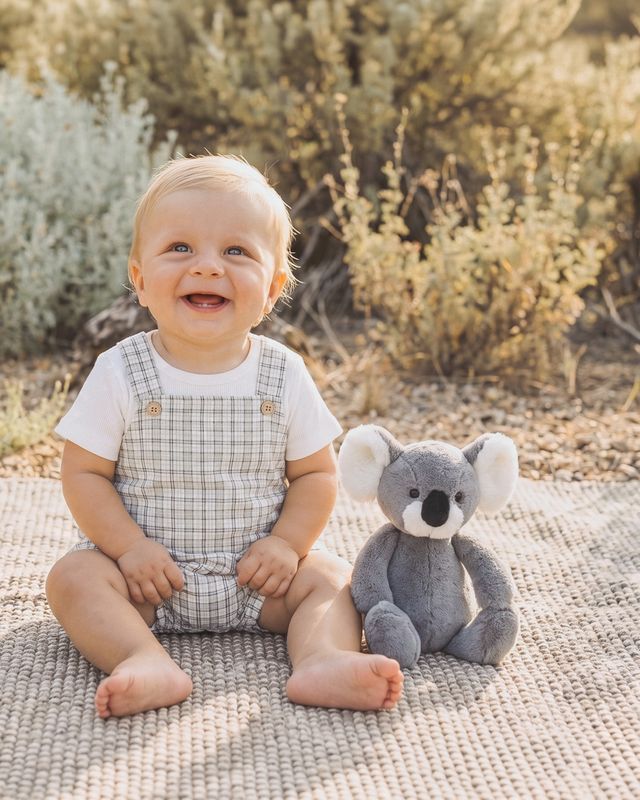 Taylor Bodysuit & Tee Set - Sage Check