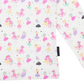 Dancing Unicorn Frill Print Tee - Cream