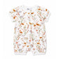 Taylor Floral S/S Zip Romper